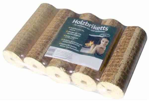 Qualitäts-Holzbriketts